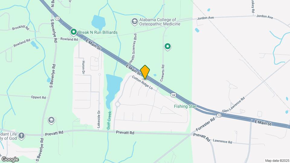 501 Cotton Ridge Ln Map and Location Details