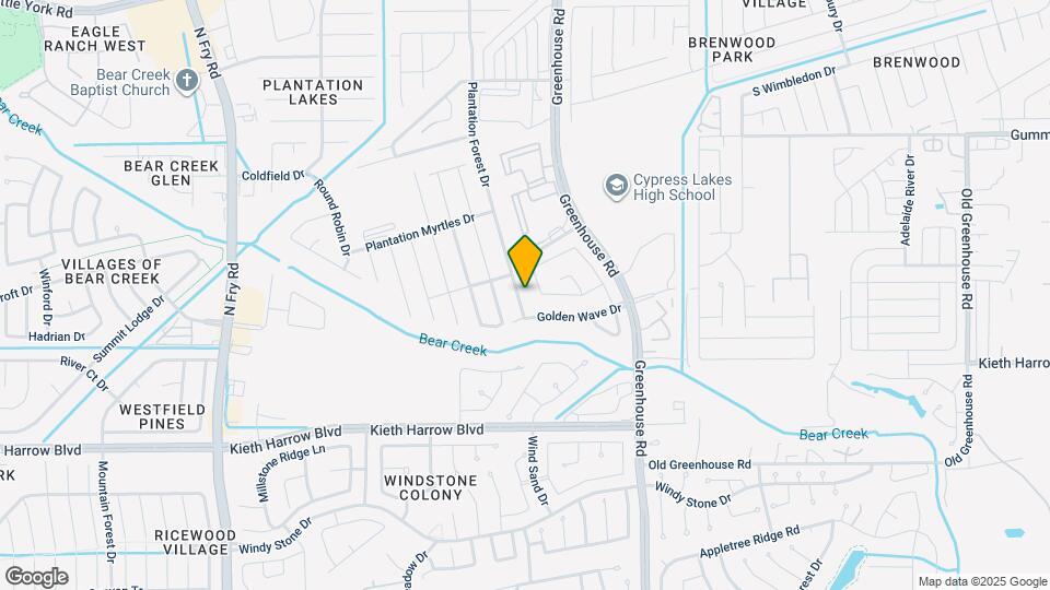 5438 Plantation Forest Dr Map and Location Details