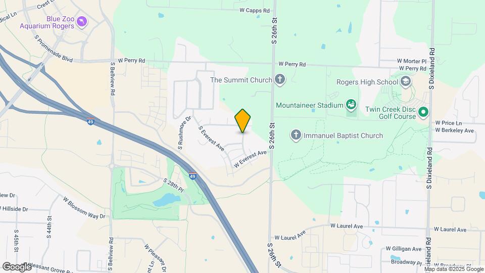 2761 W Kilimanjaro Way Map and Location Details