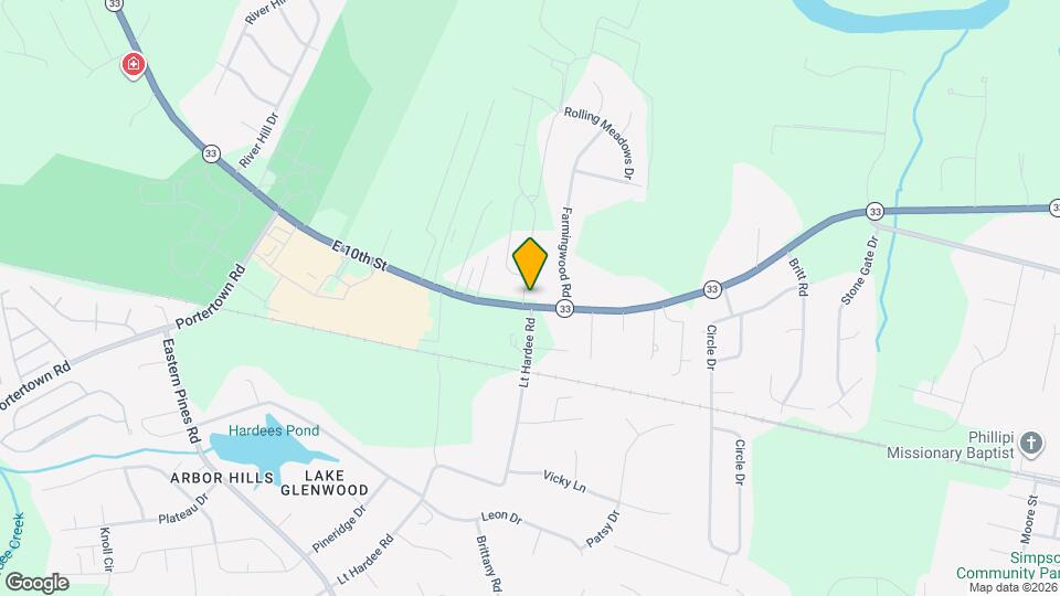 1313 Riverstone Dr Map and Location Details