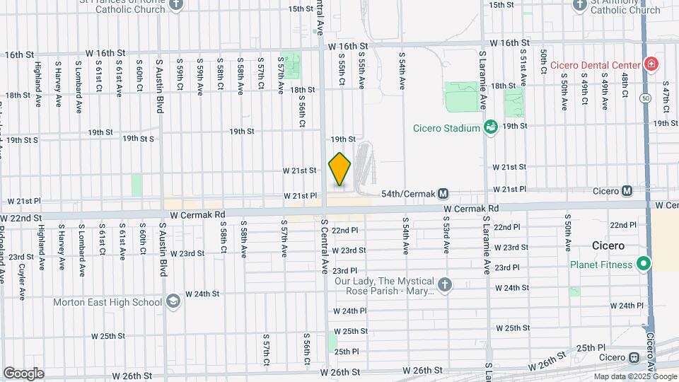 1948 S 55th Ct Map and Location Details
