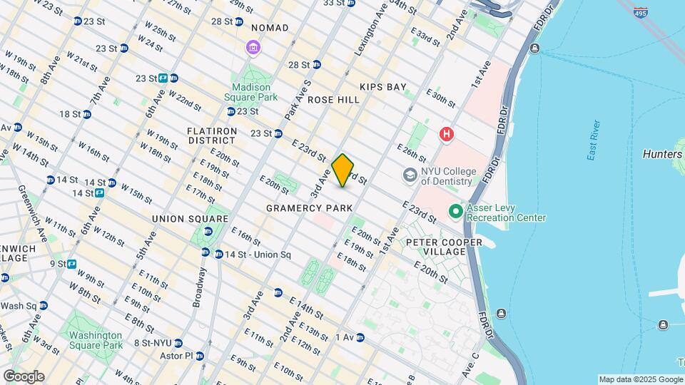 226 E 22nd St Mapa y Detalles de la Ubicación