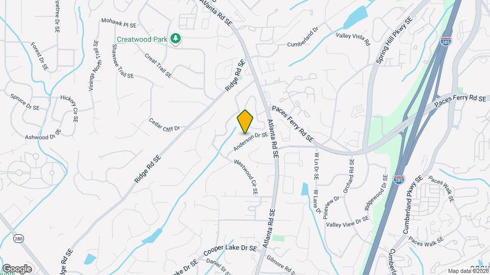 2055 Anderson Dr SE Map and Location Details