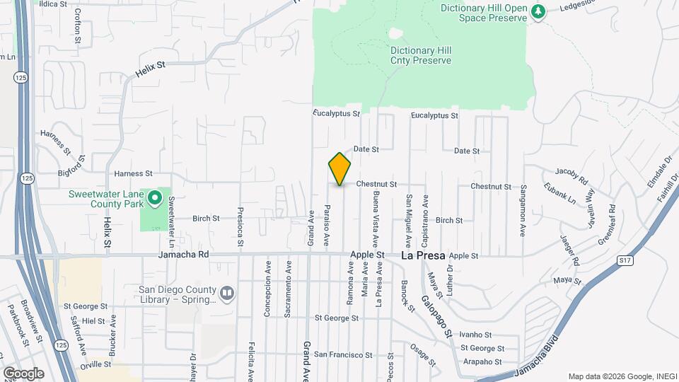 1316 Ramona Ave Mapa y Detalles de la Ubicación