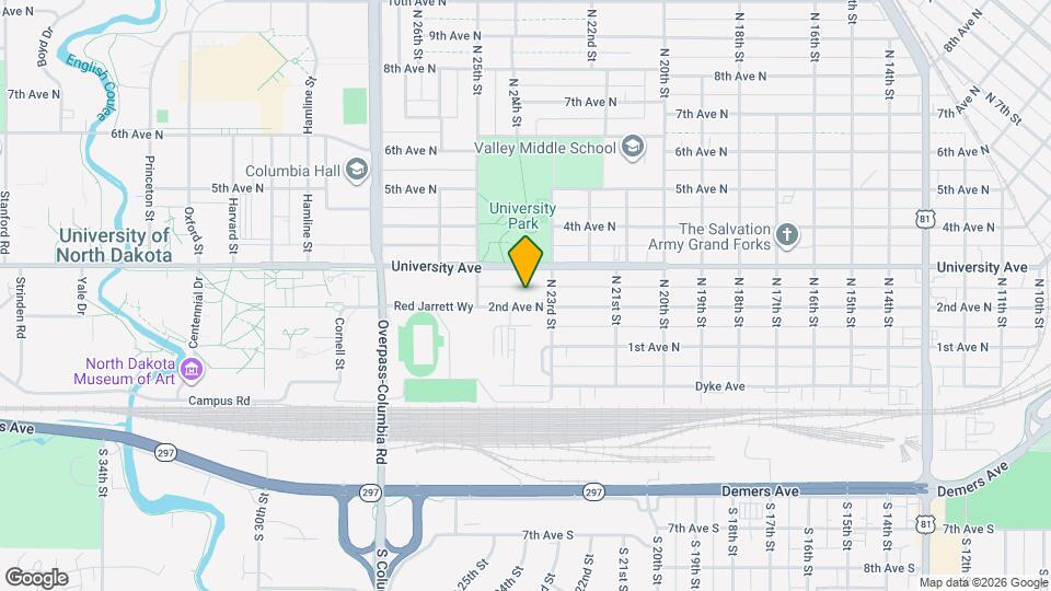 2320 2nd Ave N Map and Location Details