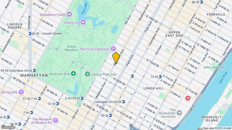 817-819 Madison Ave Mapa y Detalles de la Ubicación