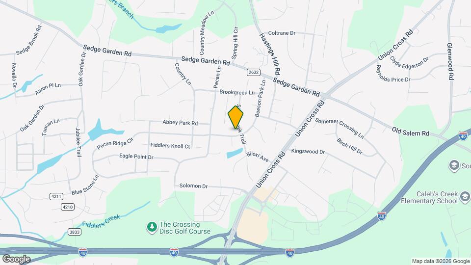 1810 Beeson Park Ln Mapa y Detalles de la Ubicación