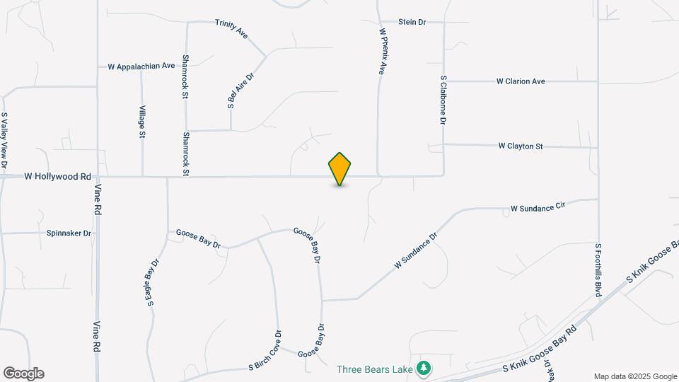 5400 W Hollywood Rd Map and Location Details