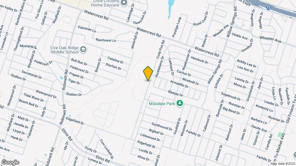 2605 Cody Poe Rd Map and Location Details