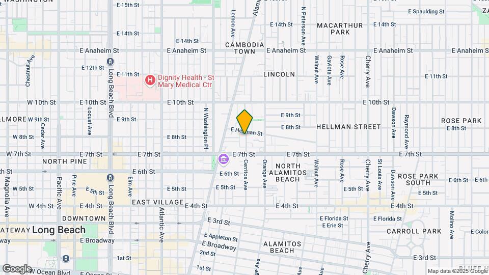 765 Cerritos Ave Map and Location Details