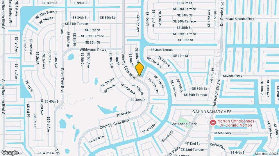 3817 Country Club Blvd Mapa y Detalles de la Ubicación