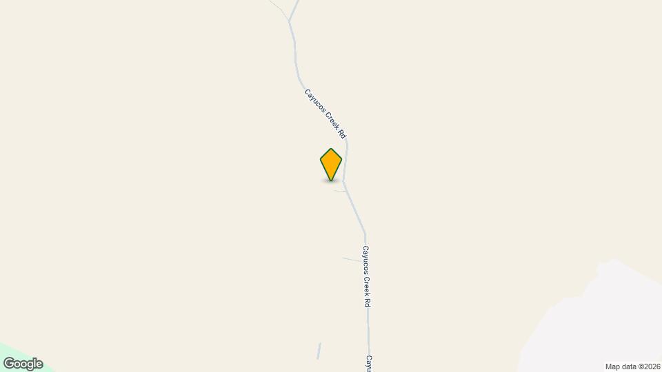 1155 Cayucos Creek Rd Map and Location Details