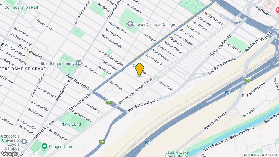 2295 Madison Av Map and Location Details