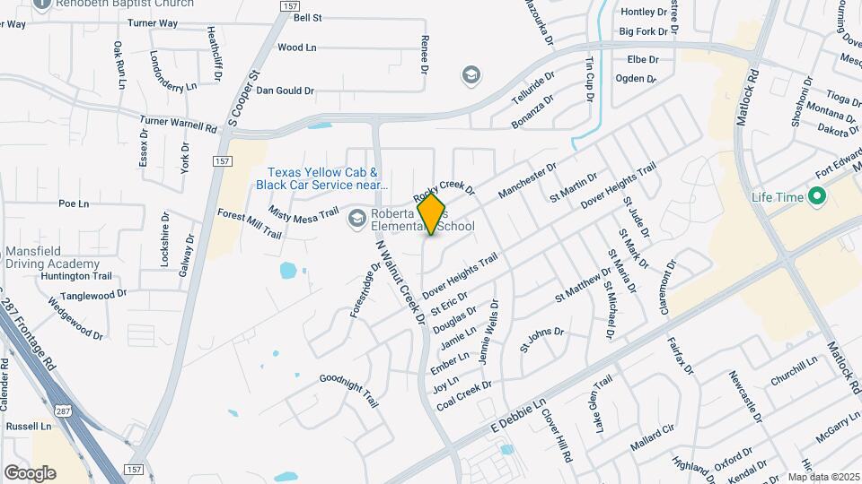 616 Manchester Dr Map and Location Details