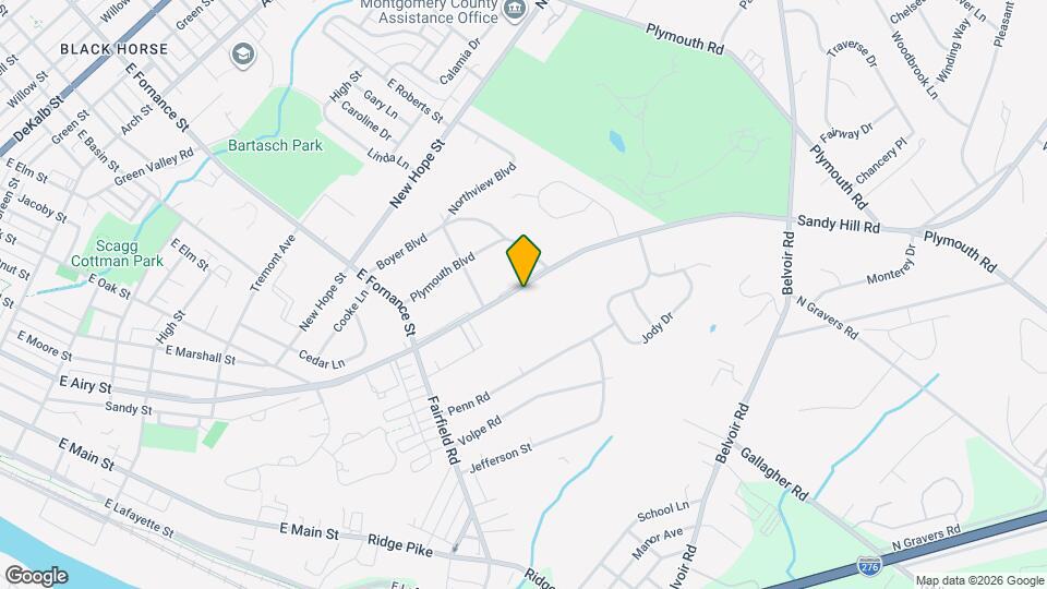 1510 Sandy Hill Rd Map and Location Details