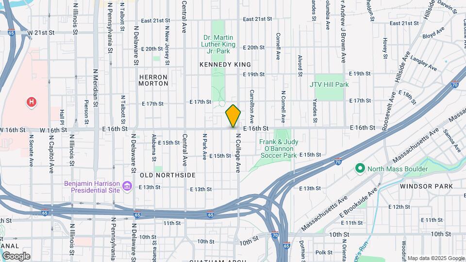 675 E 16th St Map and Location Details