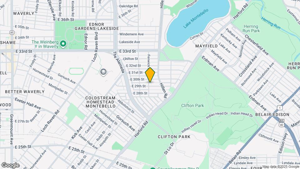 1802 E 29th St Map and Location Details