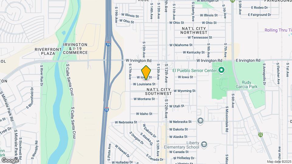 750 W Louisiana St Map and Location Details