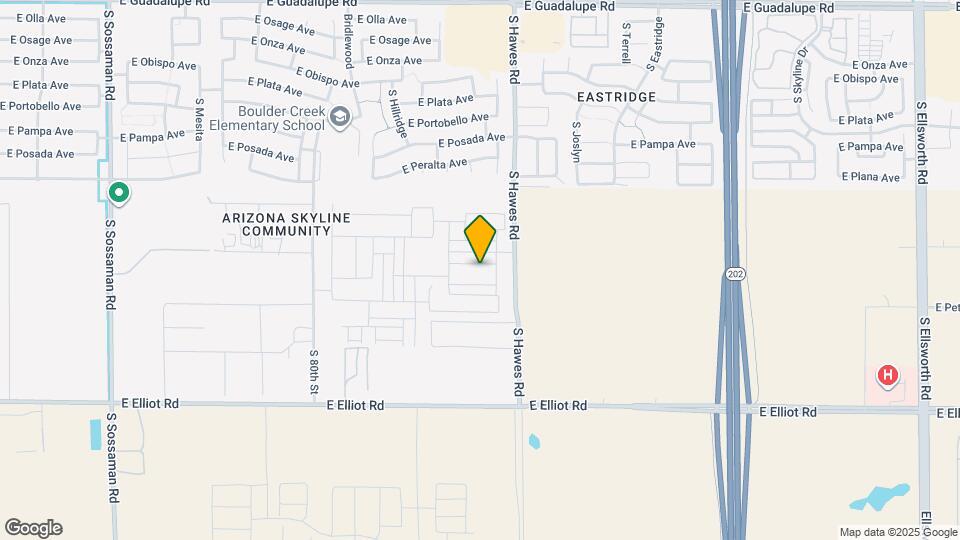 3321 S Primrose Map and Location Details