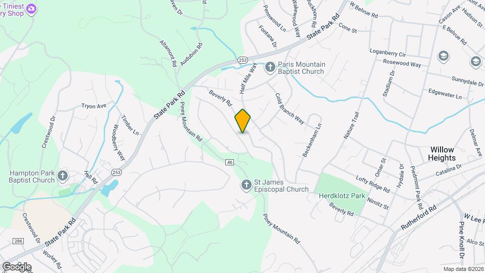 137 Gascony Dr Map and Location Details