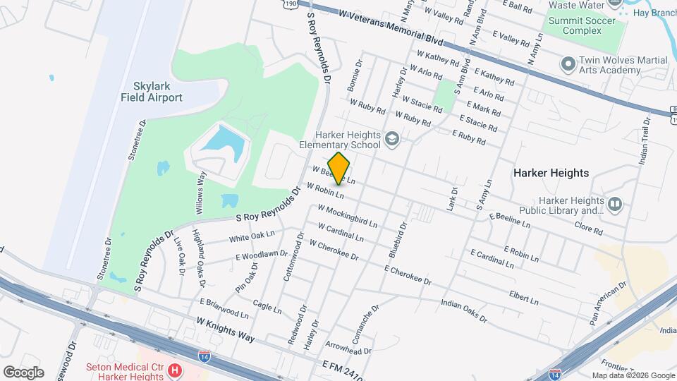 211 W Robin Ln Map and Location Details