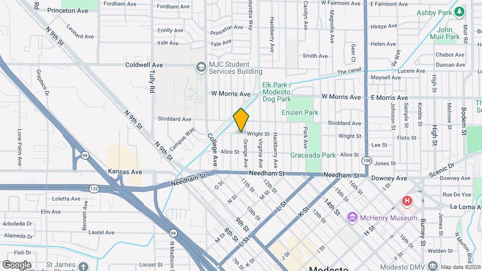 229 Orange Ave Map and Location Details