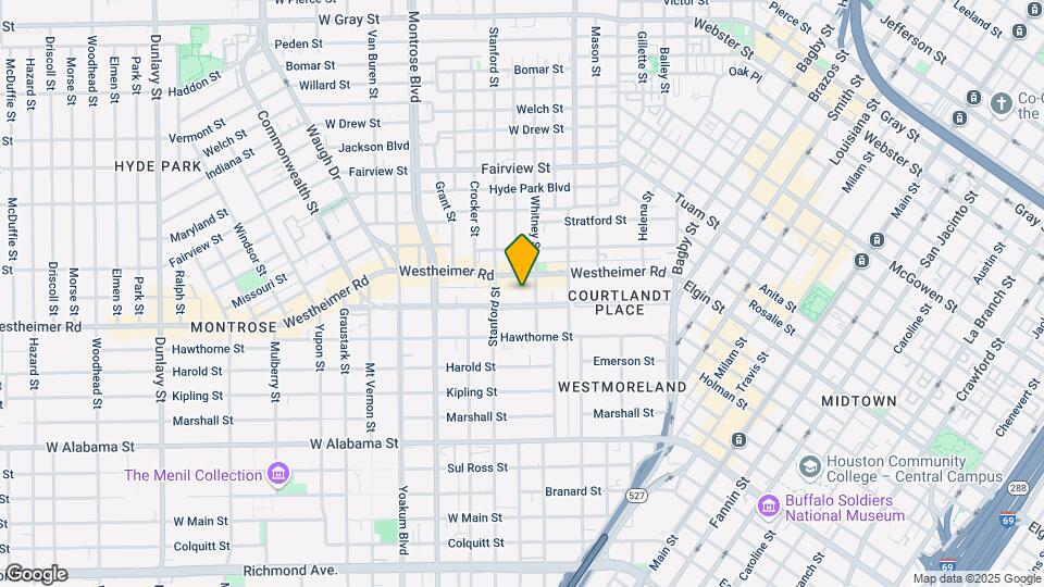 510 Lovett Blvd Mapa y Detalles de la Ubicación