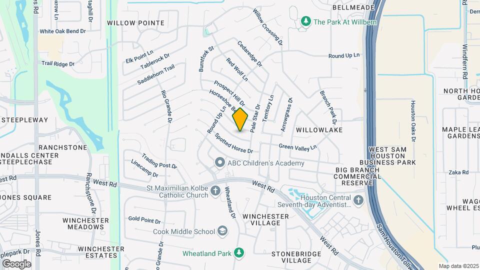 10022 Green Valley Ln Map and Location Details