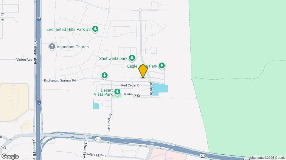 7416 Eagle Vista Dr Map and Location Details