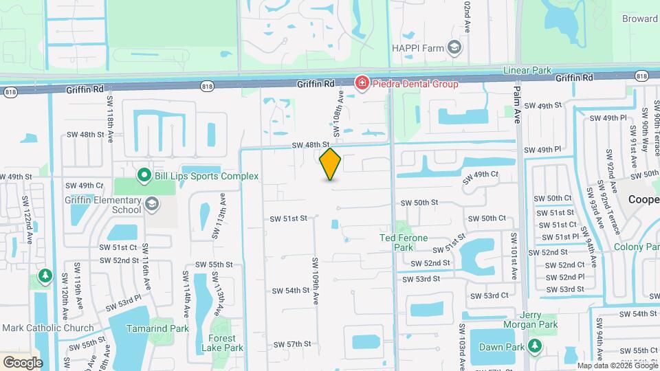 10831 SW 51st Ct Map and Location Details