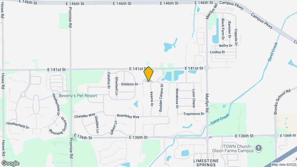 14028 Keams Dr Map and Location Details