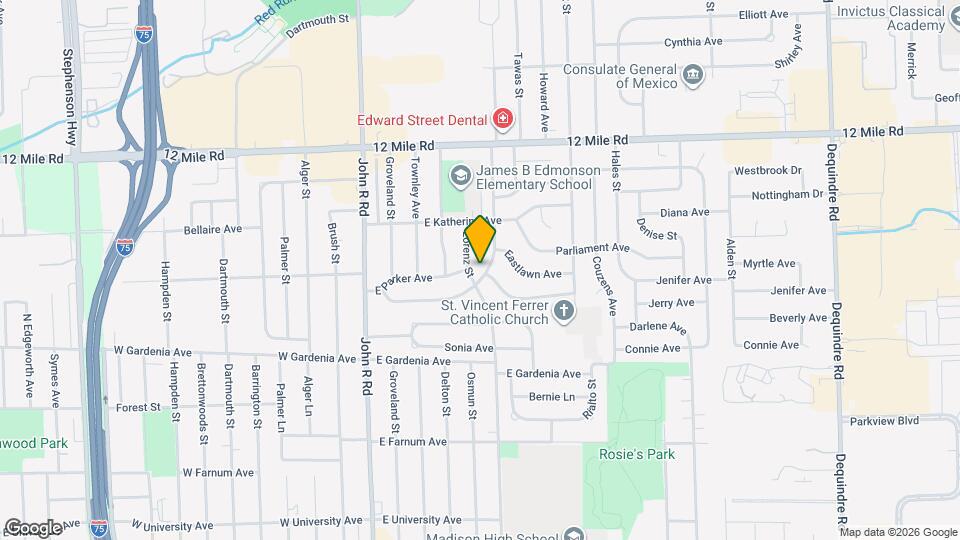28327 Edward Ave Mapa y Detalles de la Ubicación