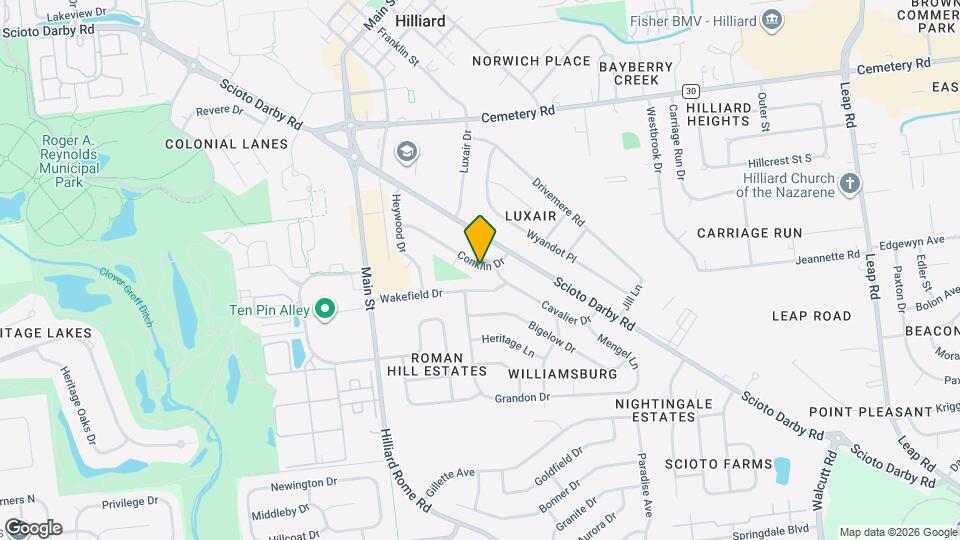 5243 Conklin Dr Mapa y Detalles de la Ubicación