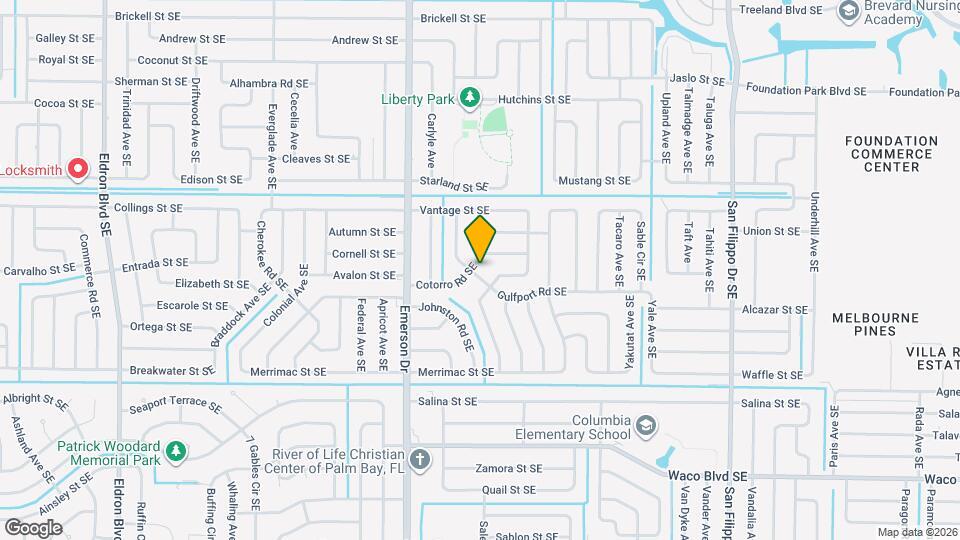 971 Gulfport Rd SE Map and Location Details