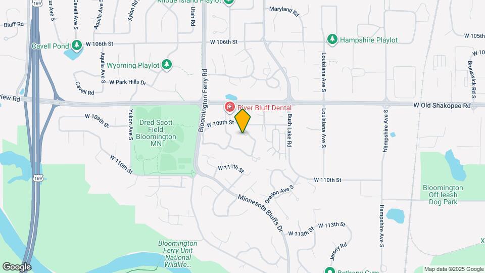 10918 Quebec Ave S Map and Location Details