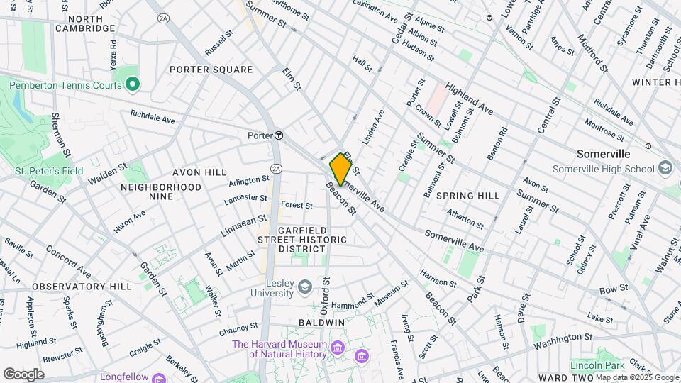 357 Beacon St, Unit 2 Map and Location Details