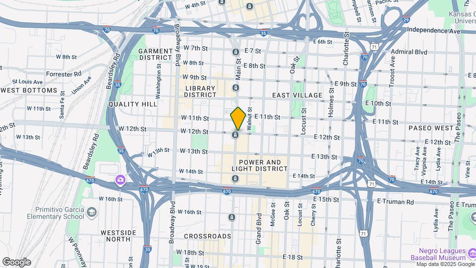 5201 E 12th St Map and Location Details