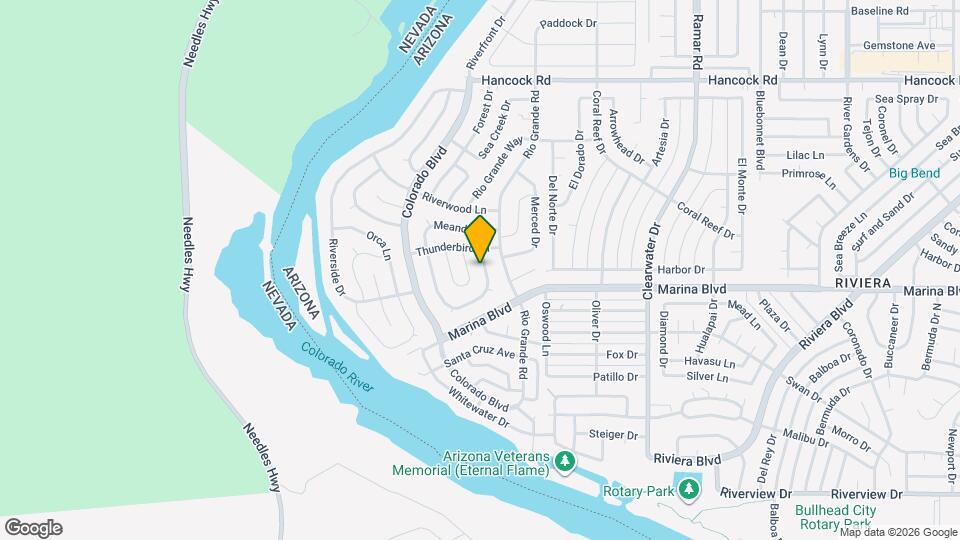 1949 E River Bend Cir Map and Location Details