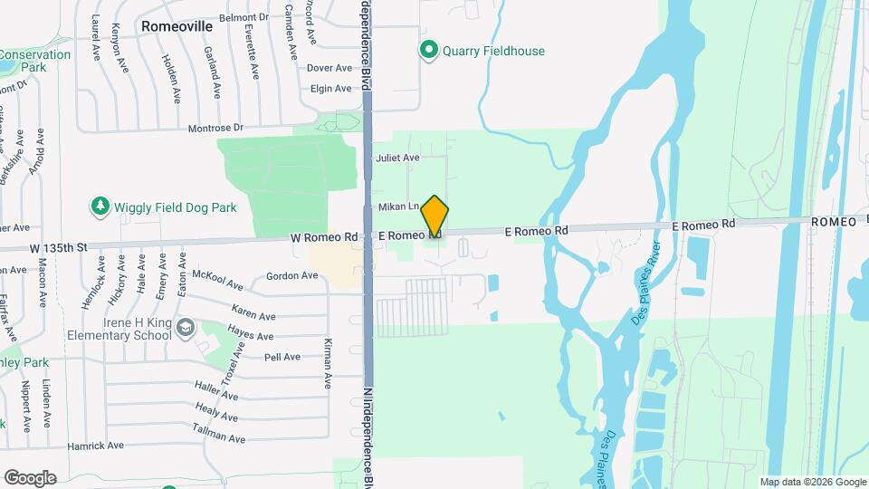 19 E Romeo Rd Map and Location Details