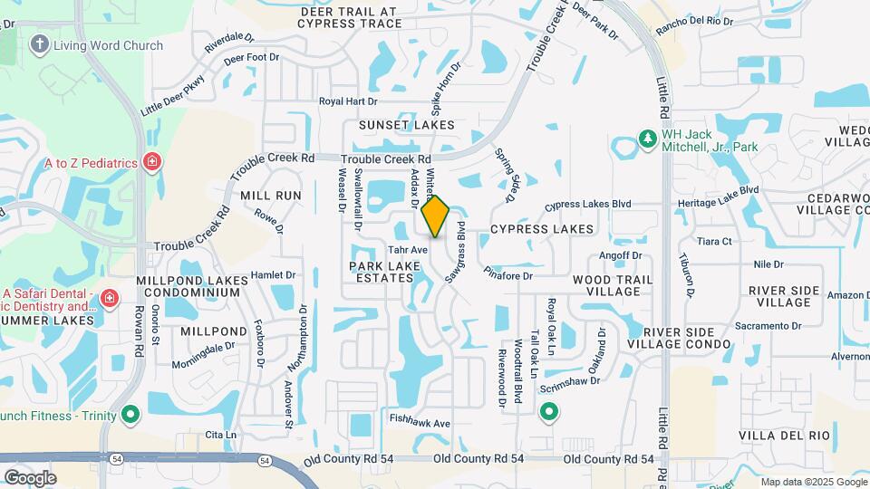 4608 Whitetail Ln Map and Location Details