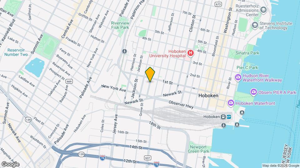 107 Madison St Mapa y Detalles de la Ubicación