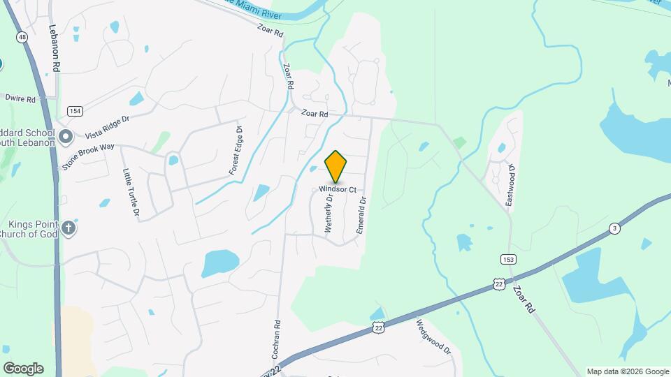 5453 Windsor Ct Mapa y Detalles de la Ubicación
