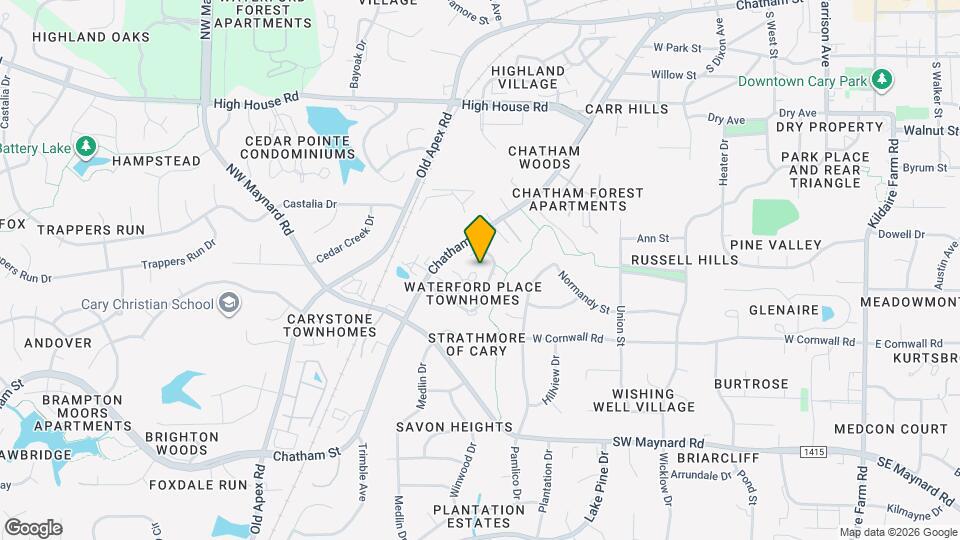 126 Milford Ct Map and Location Details