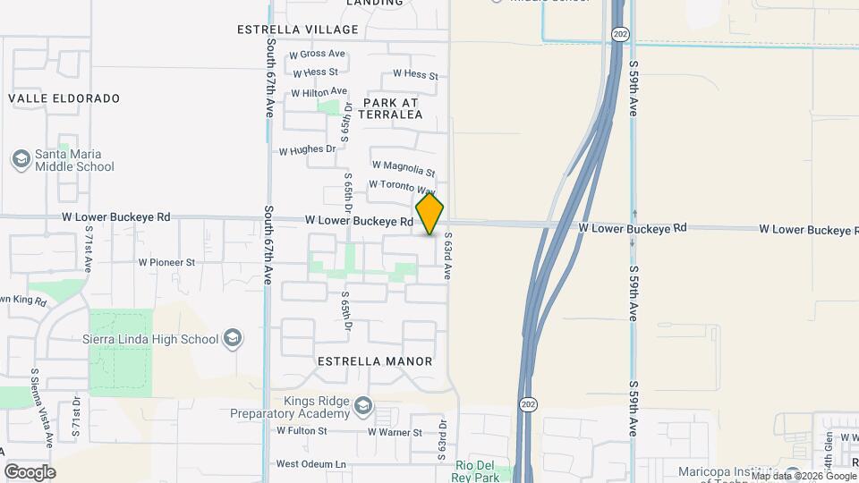 6323 W Winslow Ave Mapa y Detalles de la Ubicación