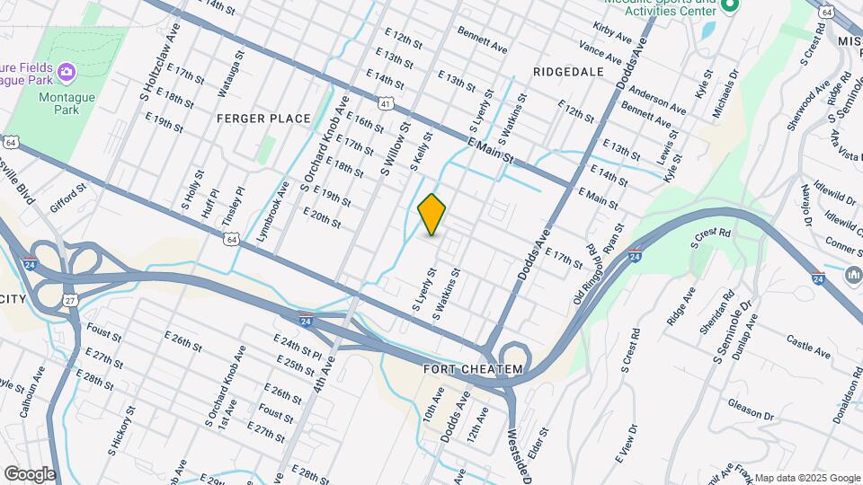 2245 E 19th St Map and Location Details