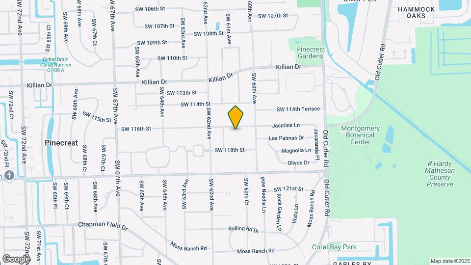 6090 SW 116th St Map and Location Details