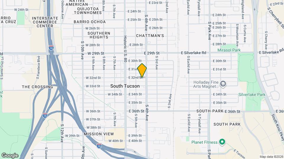 234 E 32nd St Map and Location Details