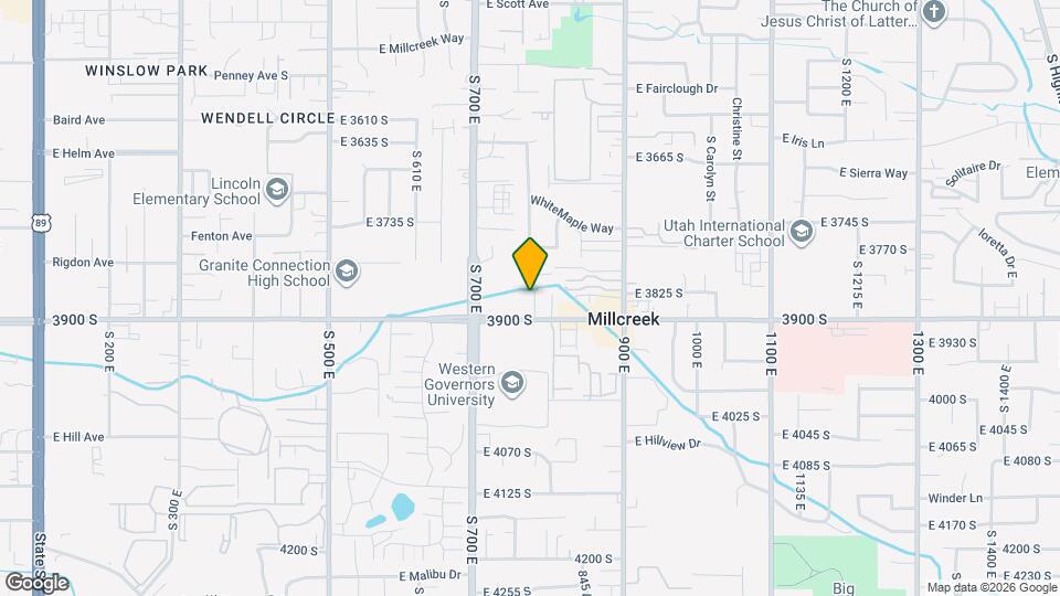 3840 S 775 E Map and Location Details