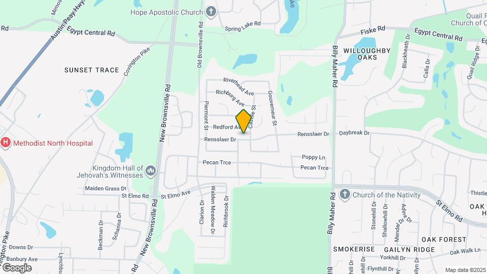 5718 Rensslaer Dr Map and Location Details