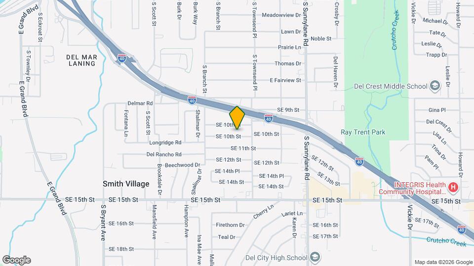 3925 SE 10th Pl Map and Location Details